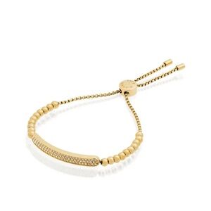 Michael Kors Gold Beaded Brilliant Bracelet